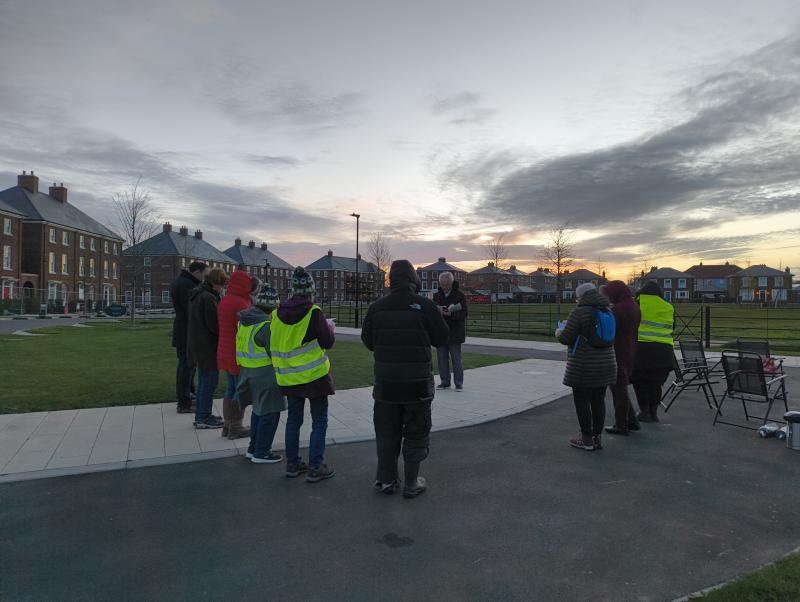 Welborne sunrise service